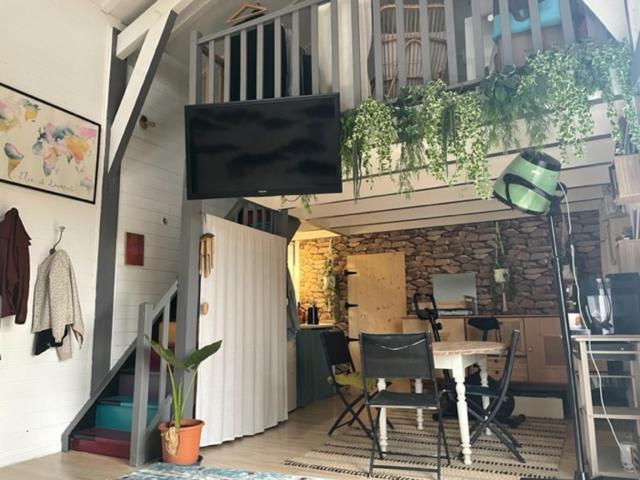 Ferienwohnung Les Terrasses D'Elsa Lagupie Exterior foto